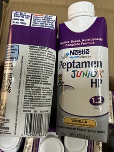 24x8.45oz Peptamen Junior HP 1.2 Vanilla Peptide pediatric Formula BB 12/10/2025 - Picture 1 of 4