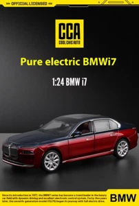 CCA 1:24 BMW THE I7 G70 M70L Pure Electric New Energy Limousine Alloy Metal - Picture 1 of 7