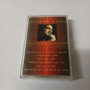 Johnny Cash - Country Ballads Audio Cassette VGC - Picture 1 of 8