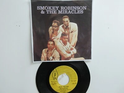 💥 ' THE MIRACLES '  HIT 45 + PICTURE [SHOP AROUND]  1960 ! 💥 - Image 1 of 4