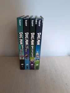 Lot of 4 Dog Man Hardcover Books by Dav Pilkey - Nice Condition Gifts Kids - Picture 1 of 7