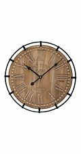 Modern wall clock with quartz movement from AMS AM W9616 NEW