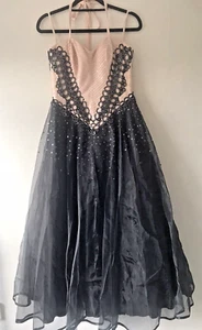 Debut Size 12 Cocktail/Evening/ Bridesmaid/ Party Dress Pink & Black BNWT Dress - Picture 1 of 19