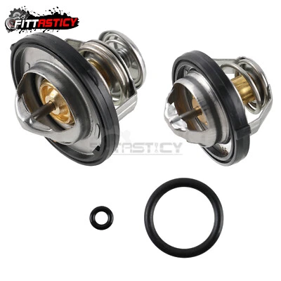 2x Termostato de refrigerante del motor para Dodge Avenger 2008-2014 Jeep Compass 2007-2017 Foto 1 de 4