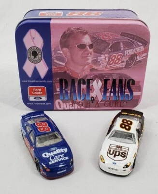 Race Fans For A Cure: Dale Jarrett - 1:64 - Paquete de 2 latas - UPS/Ford Credit Foto 1 de 4