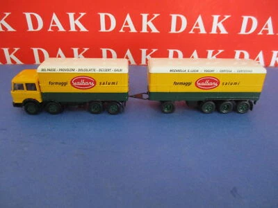 1/87 Modellino Camion Truck Fiat 691 Millepiedi Galbani 1970 by Brekina - Immagine 1 di 4