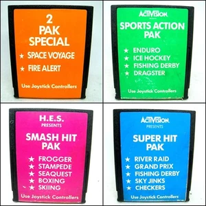 4x Various Atari 2600 Game Cartridges (Activision HES Imagic) - Picture 1 of 5