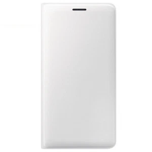 SAMSUNG CUSTODIA FLIP WALLET Cover a libro ORIGINALE GALAXY J3 2016 J320 BIANCO - Foto 1 di 2