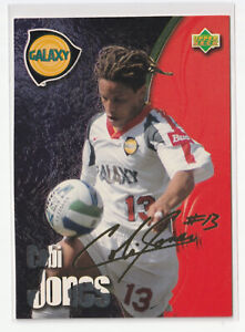1997 Upper Deck Bandai MLS #S1 COBI JONES Signature Card LA Galaxy SP Ultra Rare