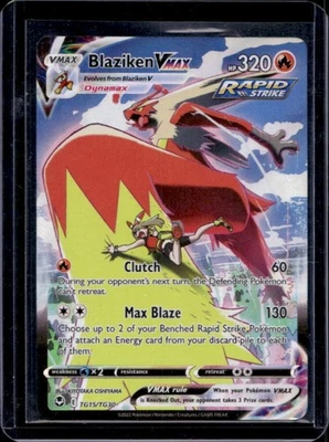 2022 Pokemon SWSH Silver Tempest Blaziken VM Trainer Gallery Holo #TG15/TG30 - Image 1 of 2