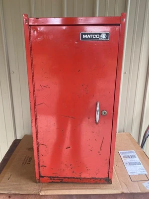 Vintage Matco Tools MB209 1 Drawer & 1 Shelf Left Side Tool Cabinet USA - Image 1 of 4