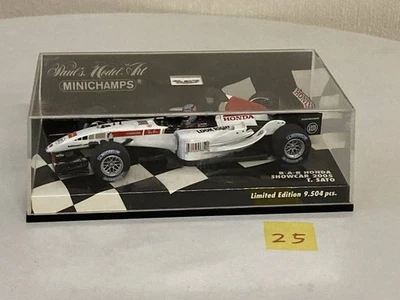 MINICHAMPS F1 1/43 MINICHAMPS B.A.R Honda Showcar 2005 T.Sato Honda Showcar - Immagine 1 di 4