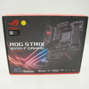 NEU VERSIEGELT ASUS ROG STRIX B550-F GAMING AM4 AMD ATX Hauptplatine (007). - Bild 1 von 3