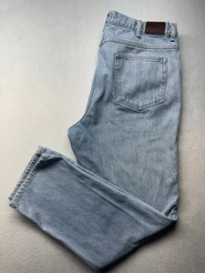 LL Bean Men's Classic Fit Straight Leg Jeans 40x34 Blue Denim - Picture 1 of 13
