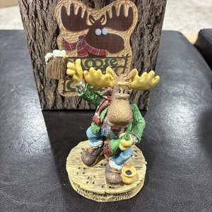 Enesco Moose Creek Crossing "A Good Friend Always Lifts Your Spirits" #144738 - Bild 1 von 2