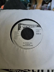 The Skatalites 45 Vinyl El Pussy Ska Record Studio 1 Lable W The Maytals Classic - Picture 1 of 2