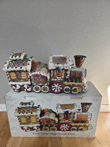 Puleo Weihnachten Lebkuchen Glasfaser Leuchtzug Zucker-Gewürz & Süßigkeiten - Bild 1 von 13