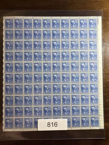 816 US Postfrisch Bogen, 11 Cent James K. Polk, postfrisch NH - Bild 1 von 3