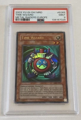 Yu-Gi-Oh TCG - 2003 Time Wizard - Metal Raiders - PSA 9  - Image 1 of 2