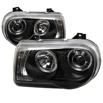 Faros proyectores LED halo Spyder Auto 5009135 para 05-10 300 Foto 1 de 2