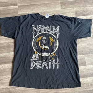 Napalm Death Y2K Maglietta Vintage Originale Uomo Xl Live Corruption - Foto 1 di 8