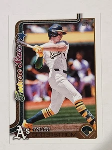 2025 Topps Series 1 Baseball #72 Tyler Soderstrom Future Stars - Picture 1 of 2