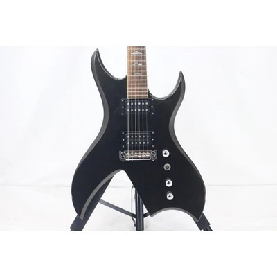 B.C.RICH BICH-650JE Used Basswood body Black w/Gig case - Image 1 of 4