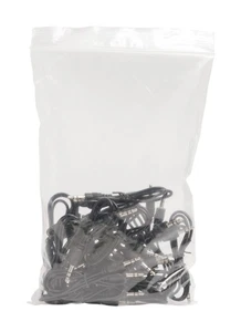 1.5ft Basic 3.5mm Stereo Audio Cable - 20 Pack - Male to Male Auxiliary Cord - Picture 1 of 3