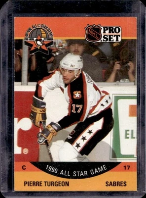 Juego profesional Pierre Turgeon #366 sables 1990-91 Foto 1 de 2