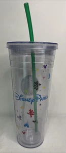 Starbucks Disney Parks 2015 Venti Tumbler mit Original Strohhalm & Deckel - 24oz - Bild 1 von 12