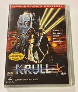 Krull Dvd 1983 Collectors Edition Pal Region 4 - Free Aus Post! VGC! - Foto 1 di 2