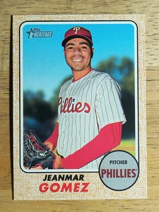 2017 Topps Heritage #184 Jeanmar Gomez - Picture 1 of 2