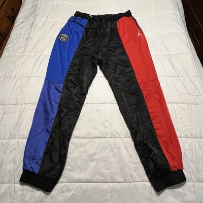 Pantalones deportivos Air Jordan Paris Saint Germain negros rojos azules XXL para hombre Foto 1 de 4