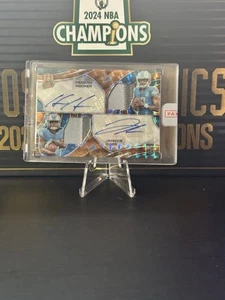 2023 Panini Spectra Dual Patch Autographs Gibbs & Hooker #DPA-HG  /15 - Picture 1 of 2