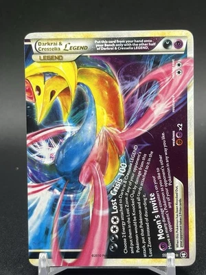 2010 Pokemon TCG HGSS Triumphant Darkrai Cresselia LEGEND 100/102 NM/LP - Image 1 of 4