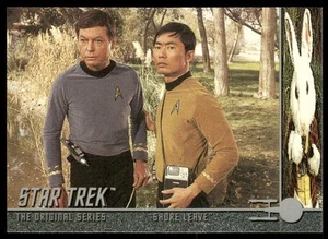 1997 SkyBox Star Trek Original Series 1 #49 EP17.1 Shore Leave - Picture 1 of 2