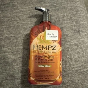 Loción Chai Hempz Edición Limitada Calabaza Especias y Vainilla - 17 fl oz - Imagen 1 de 2