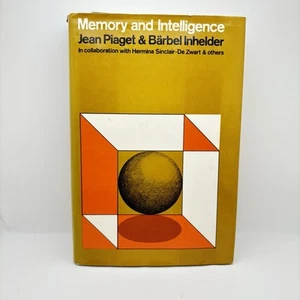 Memory and Intelligence, Jean Piaget, Barbel Inhelder, 1st Hardcover, Basic 1973 - Picture 1 of 6