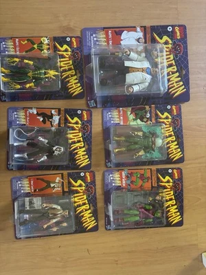 Marvel Legends Retro Spider-Man Series Lot - Image 1 of 4
