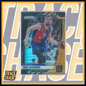 2024-25 Panini Prizm Eurolega Basket Tomas Satoransky Black Gold 2/5 #193 - Foto 1 di 3