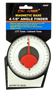CAL-HAWK ( AZAF ) Angle Finder Magnetic Base 4-1/8" Power Tool Accessories - Picture 1 of 6