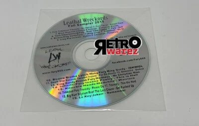 Leathal Wreckordz Sampler CD Blaze Ya Dead Homie King Gordy Fury Bizarre D12 Foto 1 de 2