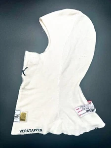 Formula 1  RedBull Racing Max Verstappen 2022 Race Used NOMEX Balaclava Hood COA - Picture 1 of 6