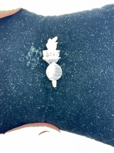Vintage 1984 Los Angeles Olympic Torch Lapel Hat Pin AT&T Logo Gold Tone - Picture 1 of 2
