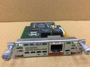 WIC-1B-S/T-V3 - NEW Cisco 1-Port ISDN WAN Interface Card (dial and leased line) - Picture 1 of 2