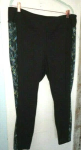 J. JILL Hose 1X FIT Leggings schwarz Multi Activewear Santorini neu mit Etikett $ 109,00 - Bild 1 von 6
