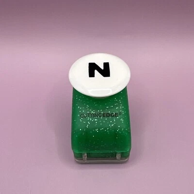 CuttingEdge Paper Punch Replacement Letter N Crafting Scrapbooking 1” Cutting - Image 1 of 3