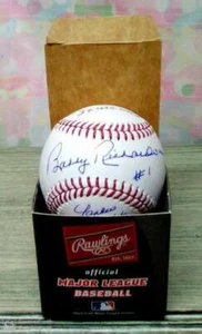 BOBBY RICHARDSON SIGNIERT OFFICAL MLB BASEBALL YANKEES 6 AUFSCHRIFTEN - Bild 1 von 3