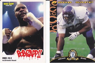 BOB SAPP - 1997 Score Board Football Rookies #75 - ROOKIE CARD + Bonus Card - Image 1 of 4