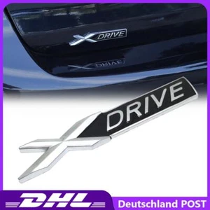 X Drive Auto Emblem Xdrive Schriftzug Badge Kofferraum Aufkleber für BMW - Bild 1 von 10